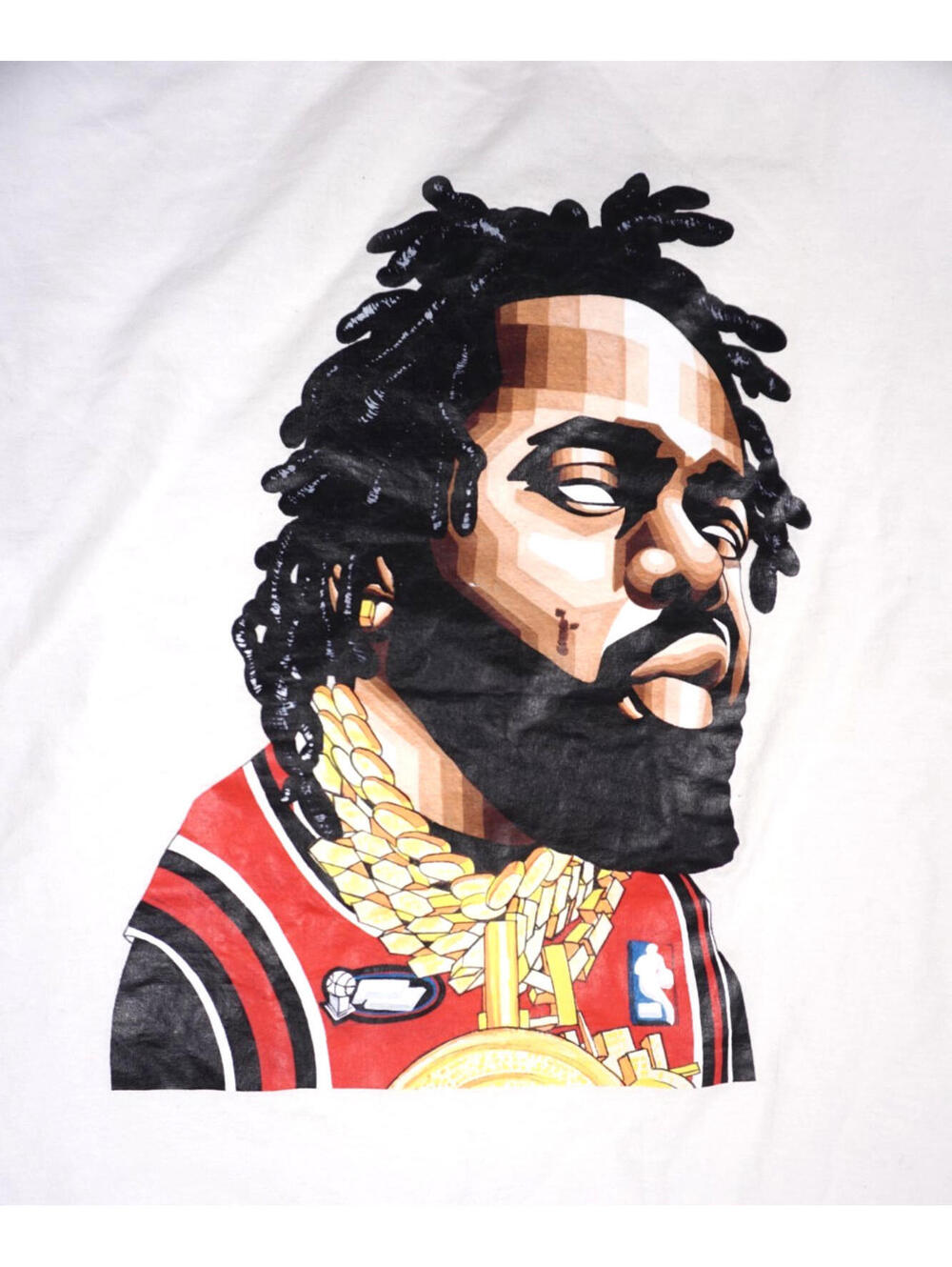 Conway The Machine Reject T Shirt Men XL Champion Griselda Records Y2K Rap Tee